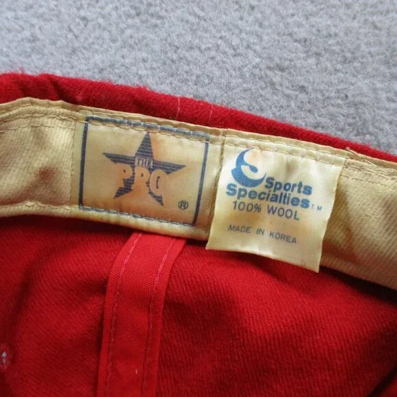 VINTAGE Georgia Bulldogs Sports Specialties Hat Cap Signed Vince Dooley Snapback - Picture 10 of 11